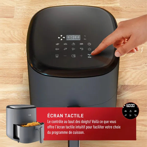 Friteuse à air T-fal Easy Fry Max, capacité de 5 L, 10 programmes de cuisson automatique