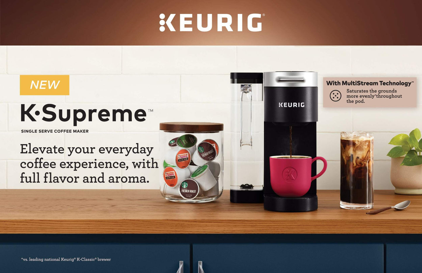 Keurig® K-Supreme® Single Serve Coffee Maker