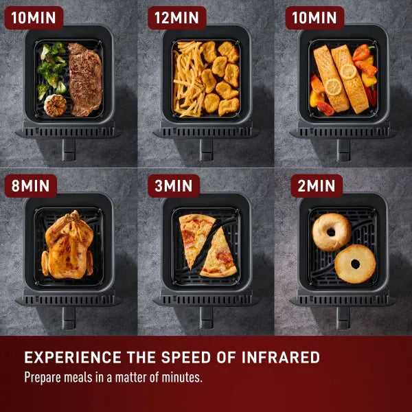 Friteuse à air infrarouge T-fal 7 en 1 6 L/6,3 QT