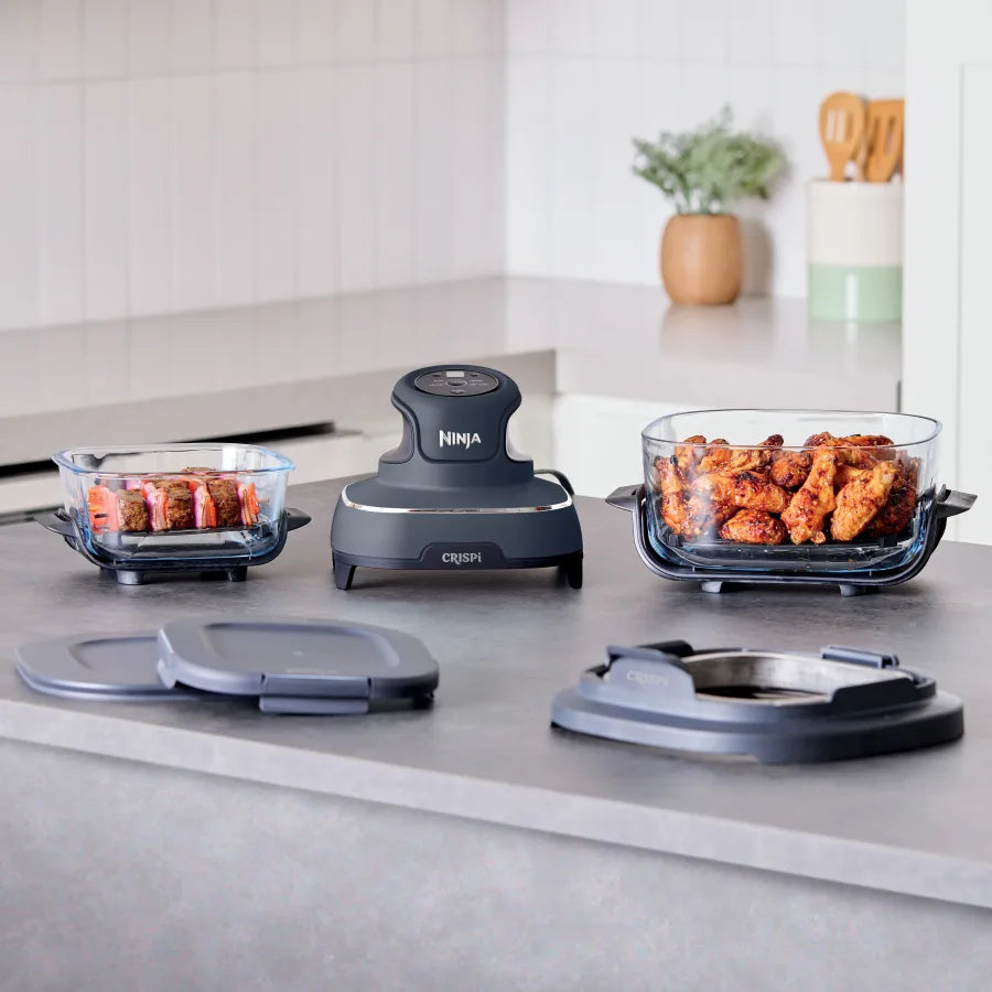 Système de cuisson à air chaud portable Ninja Crispi™ 4 en 1 en verre