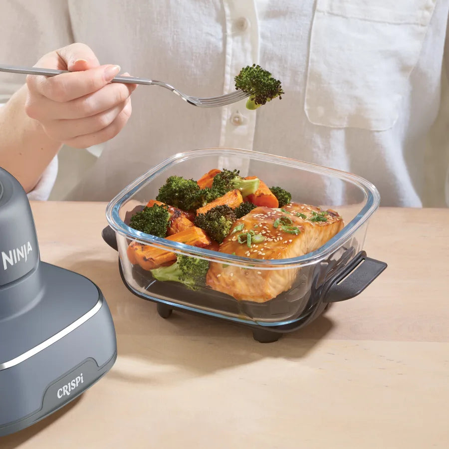 Système de cuisson à air chaud portable Ninja Crispi™ 4 en 1 en verre