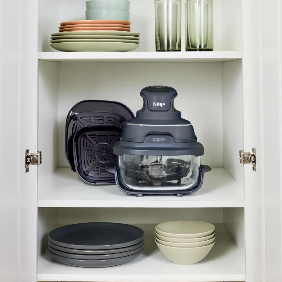 Système de cuisson à air chaud portable Ninja Crispi™ 4 en 1 en verre